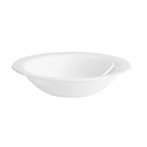 Тарелка для фруктов «Ресторан»; стекло; диаметр=16, высота=3 см.; белый