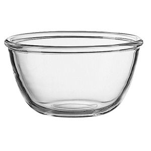 Салатник «Кокон»; стекло; 400 мл; диаметр=12, высота=6.4 см.; прозрачный