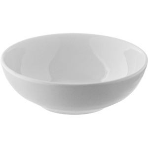 Салатник; материал: фарфор; 350 мл; диаметр=13.2, высота=4.4 см.; белый