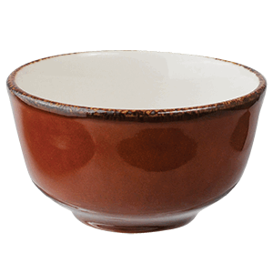 Салатник «Террамеса мокка»; материал: фарфор; 200 мл; диаметр=10, высота=6.3 см.; темно-коричневая