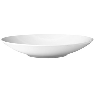 Салатник «Монако Вайт»; материал: фарфор; 905 мл; диаметр=255, высота=55 мм; белый