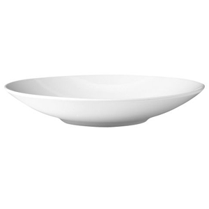 Салатник «Монако Вайт»; материал: фарфор; 1000 мл; диаметр=30, высота=6.5 см.; белый