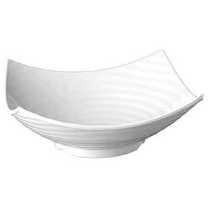 Салатник; пластик; 3л; высота=12, длина=32.5, ширина=32.5 см.; белый