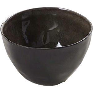 Салатник «Пьюр»; керамика; D=10.5,H=6.5см; серый