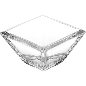Салатник квадратный «Дюкале»; стекло; 3700мл; H=12.5,L=26,B=26см
