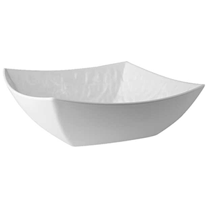 Салатник квадратный; пластик; 3.3л; высота=10, длина=30.5, ширина=30.5 см.; белый
