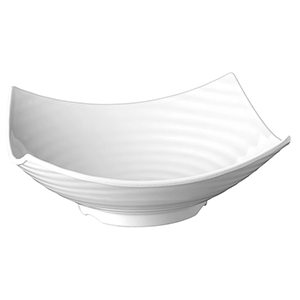 Салатник; пластик; 3.5л; высота=12.5, длина=35, ширина=35 см.; белый