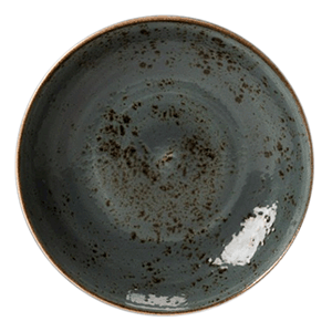 Салатник «Крафт»; материал: фарфор; 950 мл; диаметр=29, высота=4.5 см.; синий