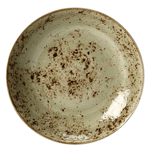 Салатник «Крафт»; материал: фарфор; 950 мл; диаметр=29, высота=4.5 см.; зеленый