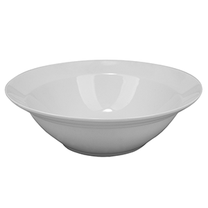 Салатник «Коллаж»; материал: фарфор; 500 мл; диаметр=20 см.; белый