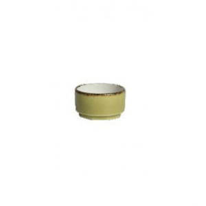 Соусник «Террамеса олива»; материал: фарфор; 50 мл; диаметр=60, высота=33 мм; оливковый 
