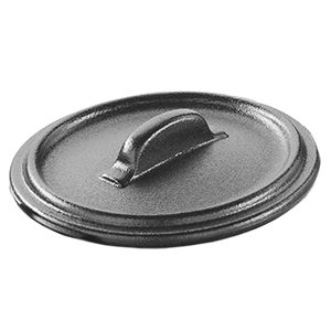 Крышка «Бель Кузин»; материал: фарфор; диаметр=8, высота=2 см.; цвет: черный