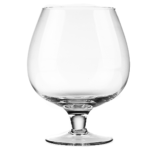 Ваза-бокал; стекло; объем: 1 литр; диаметр=95, высота=140 мм; прозрачный