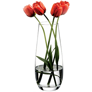 Ваза для цветов «Ботаника»; стекло; 1.7л; H=26см; прозрачное