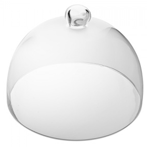 Крышка для тортовницы «Сан Марко»; стекло; диаметр=23, высота=18см.