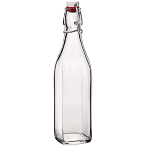 Бутылка с пробкой «Свинг»; стекло; 500 мл; диаметр=77, высота=253 мм