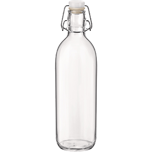 Бутылка «Эмилия»; стекло,пластик; 1000мл; D=85,H=290мм