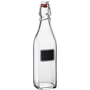 Бутылка с крышкой «Лавана»;  стекло;  1,055л;  D=88,H=306,5мм