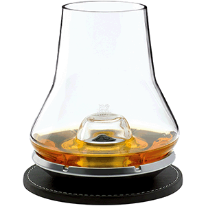 Набор для дегустации виски;  стекло,металл;  380мл;  D=11см