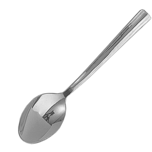 Ложка столовая «M18»; сталь нержавеющая; длина=197/65, ширина=45 мм; металлический