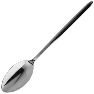 Ложка десертная «Оливия»; сталь нержавеющая; длина=200/60, ширина=3 мм; металлический