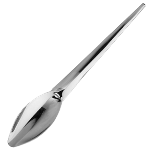 Ложка столовая «Снейк»; сталь нержавеющая; длина=210/75, ширина=10 мм; металлический