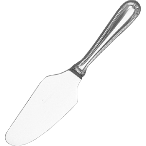 Нож для торта «Ансер»; сталь нержавеющая; длина=24.5/13.5, ширина=0.4 см.; металлический