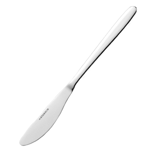 Нож столовый «Фрида»; сталь нержавеющая; длина=210/90, ширина=5 мм; металлический