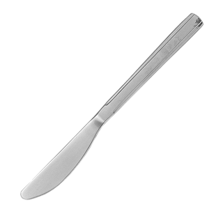 Нож десертный «M18»; сталь нержавеющая; длина=196/110, ширина=13 мм; металлический