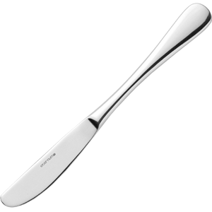 Нож столовый «Ауде»; сталь нержавеющая; длина=232/112, ширина=2 мм; металлический
