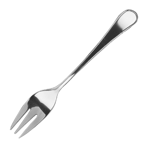 Вилка для пирожного «Риволи»; сталь нержавеющая; длина=150/50, ширина=2 мм; металлический