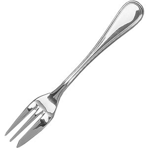 Вилка для пирожного «Ансер»; сталь нержавеющая; длина=145/50, ширина=4 мм; металлический