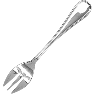 Вилка для устриц «Ансер»; сталь нержавеющая; длина=135/40, ширина=4 мм; металлический