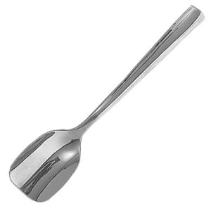 Ложка для икры «M18»; сталь нержавеющая; длина=137/40, ширина=30 мм; металлический