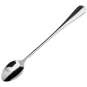 Ложка для коктейлей «Багет»; сталь нержавеющая; длина=240/50, ширина=2 мм; металлический