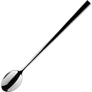 Ложка для коктейлей «Атлантис»; сталь нержавеющая; длина=210/40, ширина=4 мм; металлический