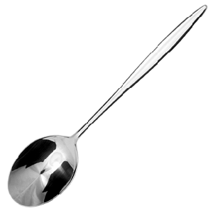 Ложка кофейная «Адажио»; сталь нержавеющая; длина=115/30, ширина=4 мм; металлический