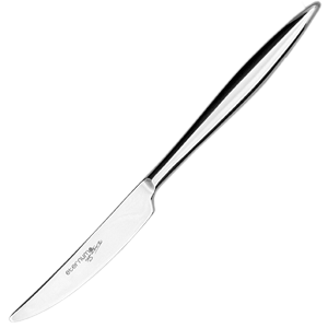 Нож десертный «Адажио»; сталь нержавеющая; длина=205/85, ширина=4 мм; металлический
