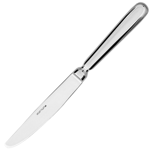 Нож столовый «Багет»; сталь нержавеющая; длина=235/125, ширина=3 мм; металлический