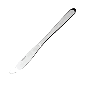 Нож столовый «Модэна»; сталь нержавеющая; длина=210/90, ширина=2 мм; металлический