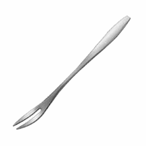 Вилка для улиток; нержавейка; длина=134, ширина=12 мм; металлический