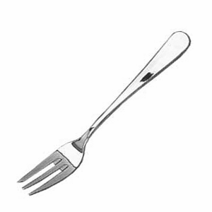 Вилка для пирожного «Багет»; сталь нержавеющая; длина=145/50, ширина=3 мм; металлический