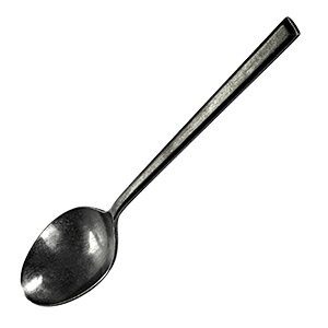Ложка десертная «Пьюр»; сталь нержавеющая; L=182,B=37мм