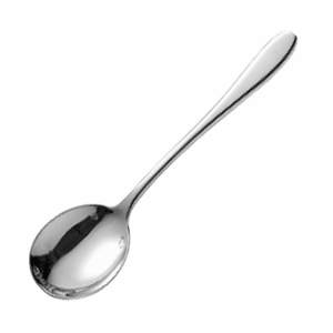 Ложка для супа «Лаццо»; сталь нержавеющая; длина=178/50, ширина=10 мм; металлический