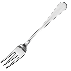 Вилка для рыбы «Эко Багет»; сталь; длина=180/60, ширина=2 мм; металлический