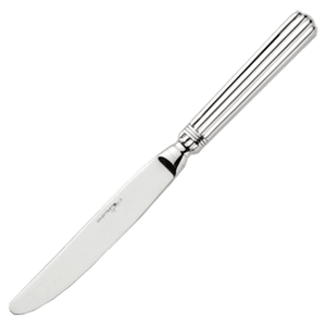 Нож столовый с составной ручкой «Библос»; сталь нержавеющая; длина=240/125, ширина=10 мм; металлический