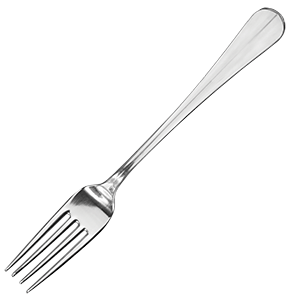 Вилка десертная «Эко Багет»; сталь; длина=180/60, ширина=3 мм; металлический