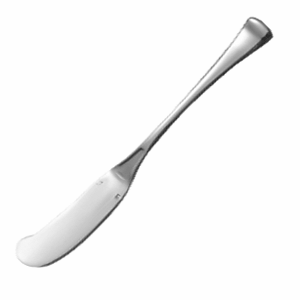 Нож для масла «Диаз»; сталь нержавеющая; длина=175/71, ширина=2 мм; металлический