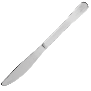 Нож столовый «Оптима»; сталь нержавеющая; L=207/99,B=3мм