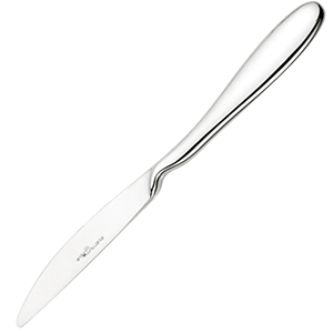 Нож десертный с ручкой эрго «Анзо»; сталь нержавейка; L=215/100,B=15мм